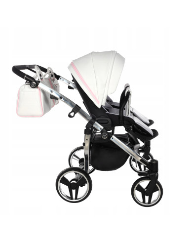 Wózek bliźniaczy Junama CANDY DUO v3 (3w1) 01