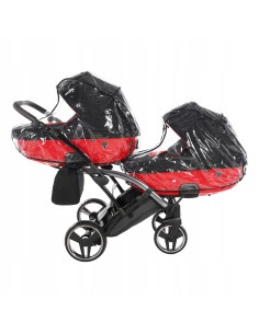 Wózek bliźniaczy Junama S-LINE DUO Slim v3 (2w1) 1 2