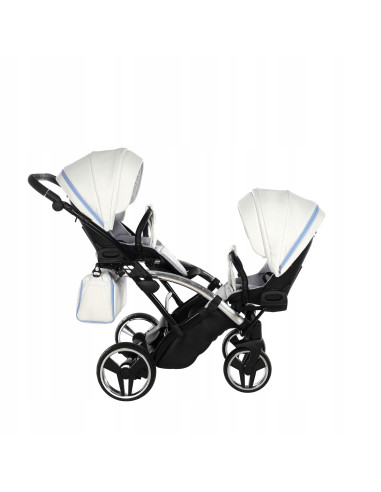 Wózek bliźniaczy Junama CANDY DUO Slim v3 (2w1) 02