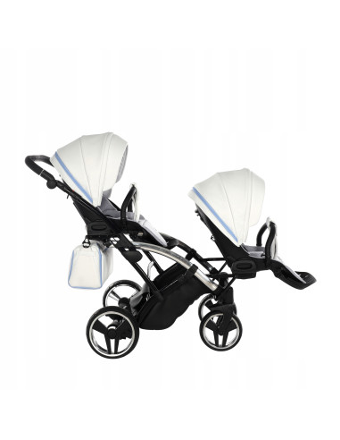 Wózek bliźniaczy Junama CANDY DUO Slim v3 (3w1) 02