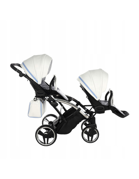 Wózek bliźniaczy Junama CANDY DUO Slim v3 (3w1) 02