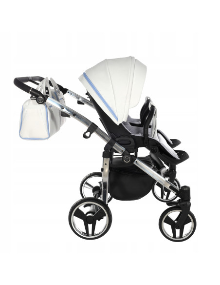 Wózek bliźniaczy Junama CANDY DUO v3 (2w1) 02