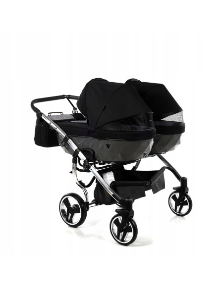 Wózek bliźniaczy Junama S-LINE DUO v3 (2w1) 03