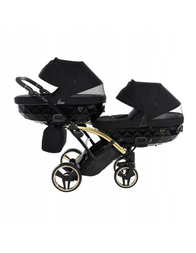 Wózek bliźniaczy Junama S-LINE DUO Slim v3 (2w1) 2