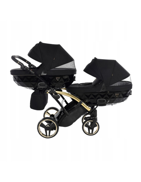 Wózek bliźniaczy Junama S-LINE DUO Slim v3 (2w1) 2