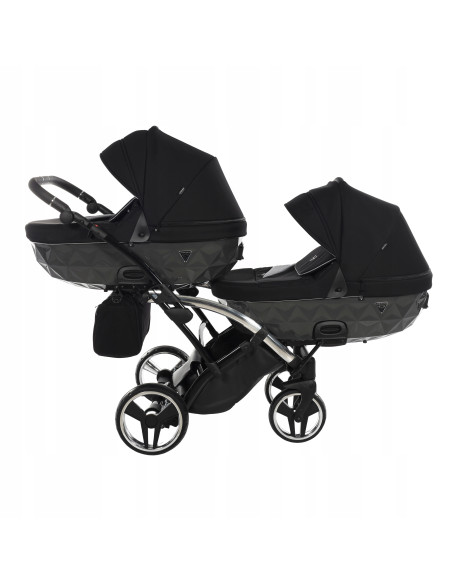 Wózek bliźniaczy Junama S-LINE DUO Slim v3 (2w1) 3