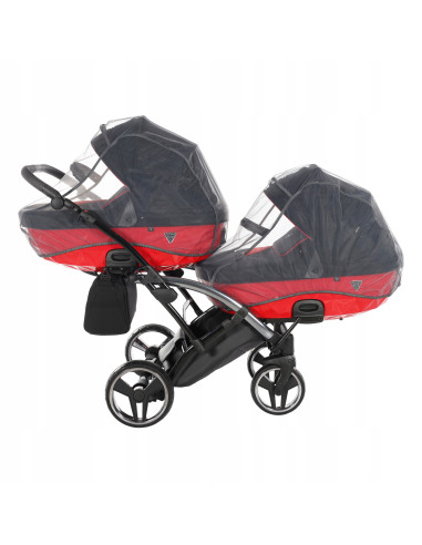 Wózek bliźniaczy Junama S-LINE DUO Slim v3 (2w1) 1