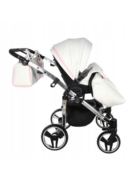 Wózek bliźniaczy Junama CANDY DUO v3 (2w1) 01