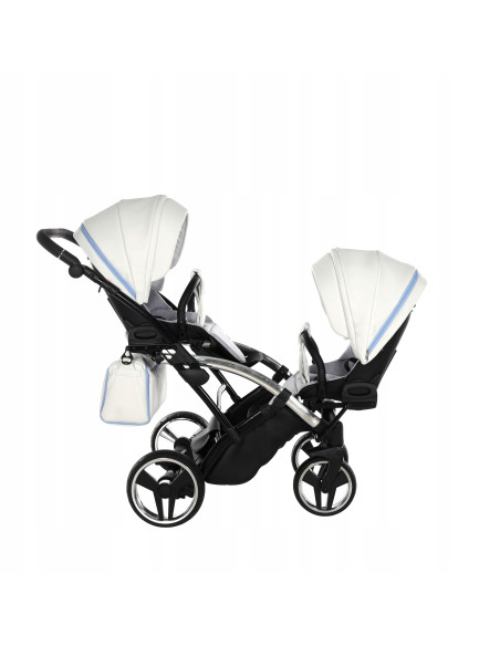 Wózek bliźniaczy Junama CANDY DUO Slim v3 (3w1) 02