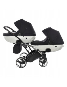 Wózek bliźniaczy Junama S-LINE DUO Slim v3 (2w1) 4