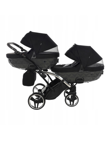 Wózek bliźniaczy Junama S-LINE DUO Slim v3 (2w1) 3