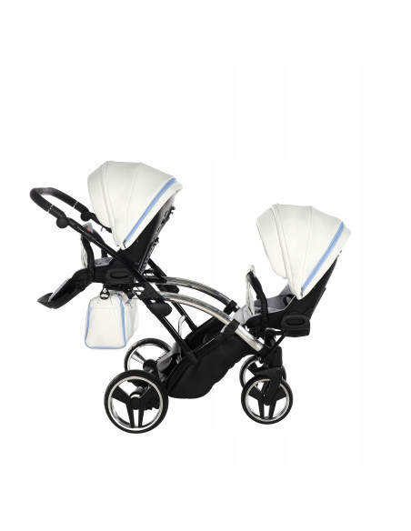 Wózek bliźniaczy Junama CANDY DUO Slim v3 (3w1) 02