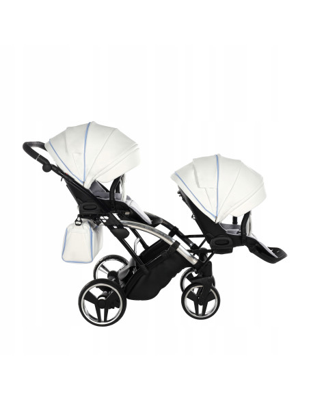 Wózek bliźniaczy Junama CANDY DUO Slim v3 (2w1) 02
