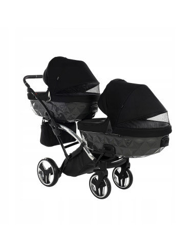 Wózek bliźniaczy Junama S-LINE DUO Slim v3 (2w1) 3