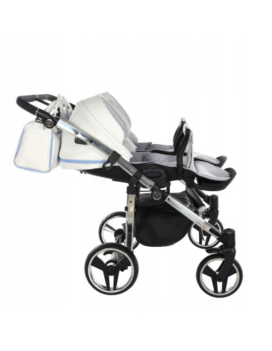 Wózek bliźniaczy Junama CANDY DUO v3 (3w1) 02
