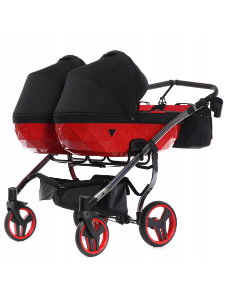 Wózek bliźniaczy Junama S-LINE DUO v3 (2w1) 01