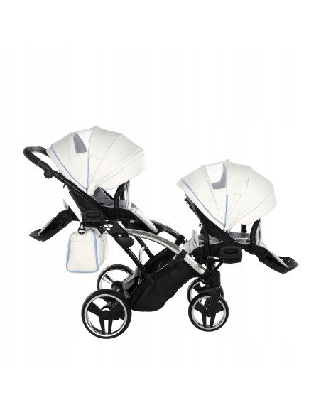 Wózek bliźniaczy Junama CANDY DUO Slim v3 (3w1) 02
