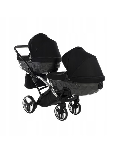 Wózek bliźniaczy Junama S-LINE DUO Slim v3 (2w1) 3