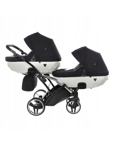 Wózek bliźniaczy Junama S-LINE DUO Slim v3 (3w1) 4