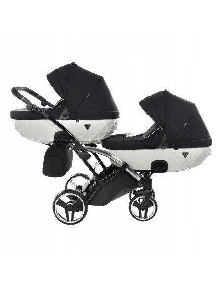 Wózek bliźniaczy Junama S-LINE DUO Slim v3 (3w1) 4