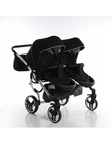 Wózek bliźniaczy Junama S-LINE DUO v3 (2w1) 04