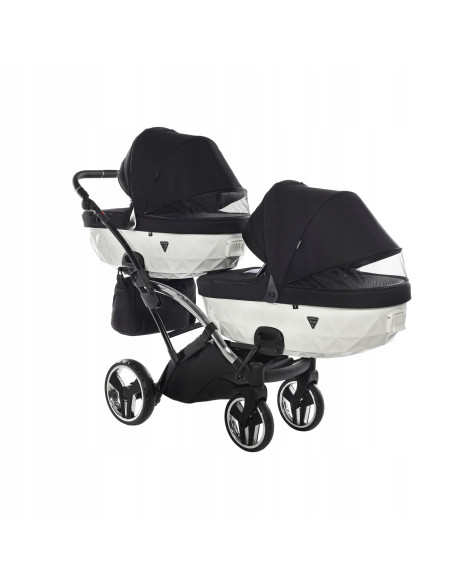 Wózek bliźniaczy Junama S-LINE DUO Slim v3 (2w1) 4