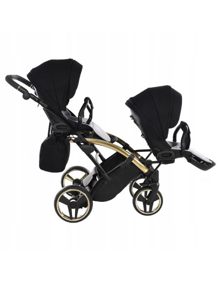 Wózek bliźniaczy Junama S-LINE DUO Slim v3 (2w1) 2