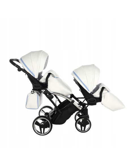 Wózek bliźniaczy Junama CANDY DUO Slim v3 (3w1) 02