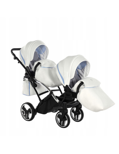 Wózek bliźniaczy Junama CANDY DUO Slim v3 (2w1) 02