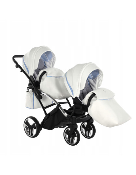 Wózek bliźniaczy Junama CANDY DUO Slim v3 (2w1) 02