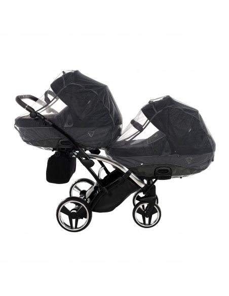 Wózek bliźniaczy Junama S-LINE DUO Slim v3 (2w1) 3