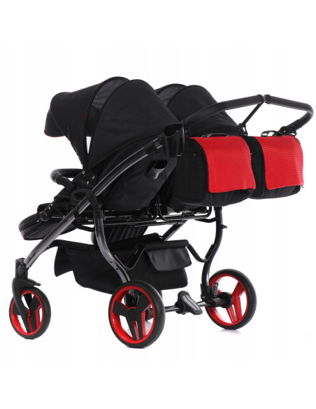 Wózek bliźniaczy Junama S-LINE DUO v3 (3w1) 01