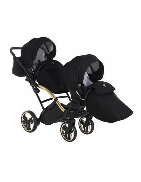 Wózek bliźniaczy Junama S-LINE DUO Slim v3 (2w1) 2