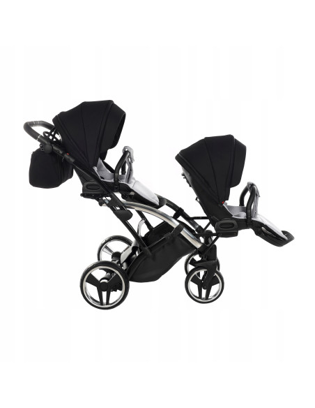 Wózek bliźniaczy Junama S-LINE DUO Slim v3 (2w1) 3