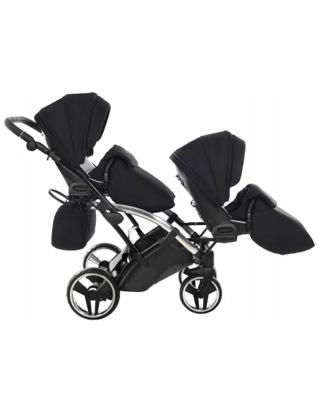 Wózek bliźniaczy Junama S-LINE DUO Slim v3 (2w1) 4