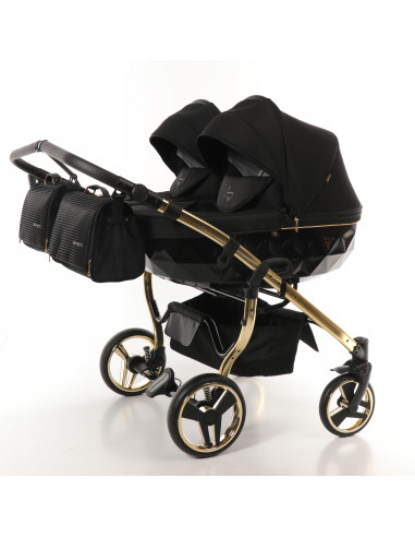 Wózek bliźniaczy Junama S-LINE DUO v3 (3w1) 02