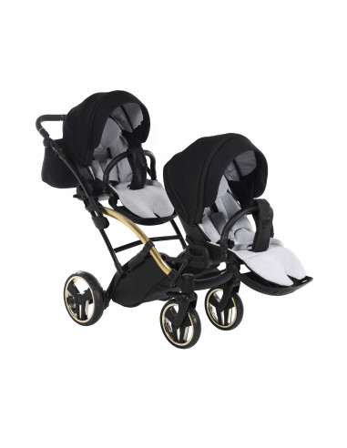 Wózek bliźniaczy Junama S-LINE DUO Slim v3 (2w1) 2