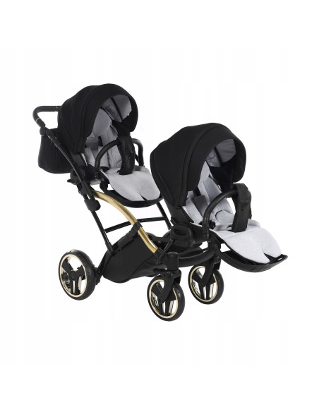 Wózek bliźniaczy Junama S-LINE DUO Slim v3 (2w1) 2