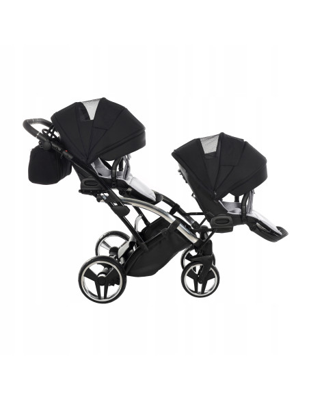 Wózek bliźniaczy Junama S-LINE DUO Slim v3 (2w1) 3