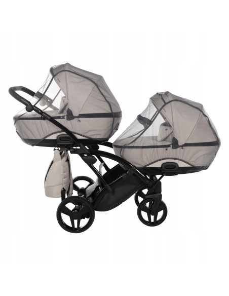 Wózek bliźniaczy Junama SPACE DUO Slim (2w1) 02