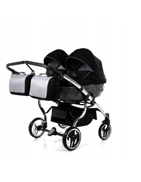 Wózek bliźniaczy Junama S-LINE DUO v3 (3w1) 03