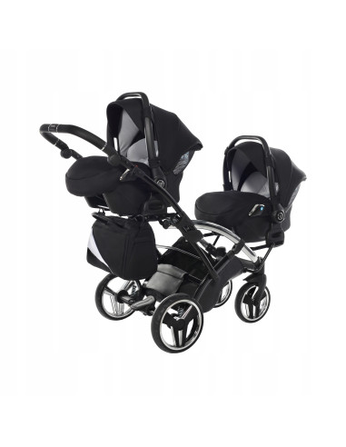 Wózek bliźniaczy Junama S-LINE DUO Slim v3 (3w1) 4