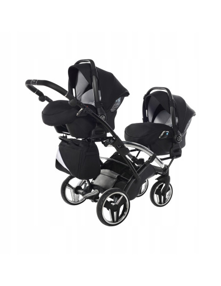 Wózek bliźniaczy Junama S-LINE DUO Slim v3 (3w1) 4