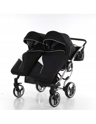 Wózek bliźniaczy Junama S-LINE DUO v3 (2w1) 04