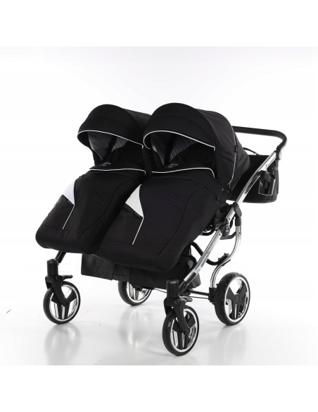 Wózek bliźniaczy Junama S-LINE DUO v3 (2w1) 04