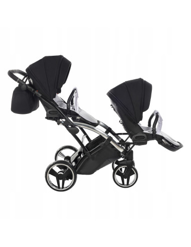 Wózek bliźniaczy Junama S-LINE DUO Slim v3 (2w1) 4