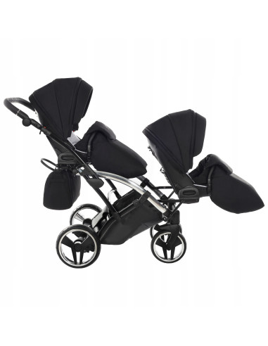 Wózek bliźniaczy Junama S-LINE DUO Slim v3 (3w1) 4