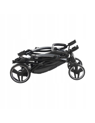 Wózek bliźniaczy Junama S-LINE DUO Slim v3 (2w1) 1