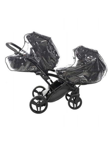 Wózek bliźniaczy Junama SPACE DUO Slim (2w1) 04