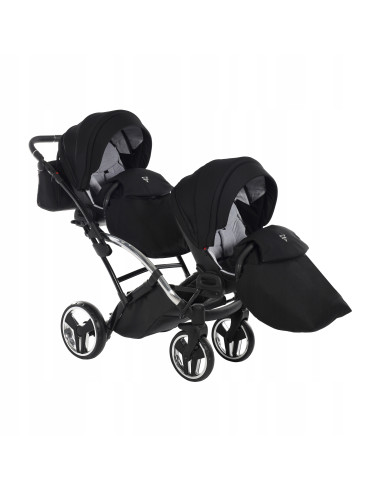 Wózek bliźniaczy Junama S-LINE DUO Slim v3 (3w1) 3